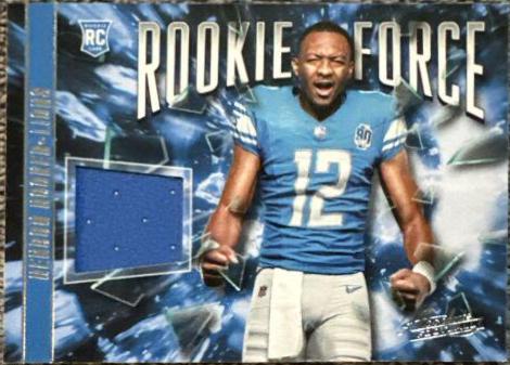 Hendon Hooker #RF-11 Football Cards 2023 Panini Absolute Rookie Force