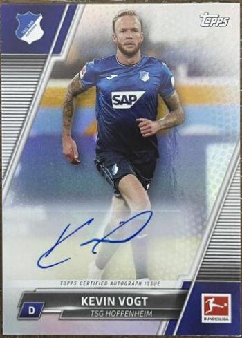 Kevin Vogt #BCA-KV 2021 Topps Bundesliga Autographs Soccer