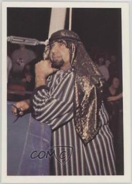 Skandor Akbar #12 Wrestling Cards 1988 Wonderama NWA