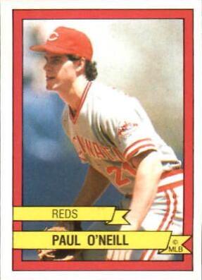 Paul O'Neill #77 Baseball Cards 1989 Panini Stickers
