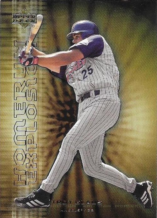 Troy Glaus #HR6 Baseball Cards 2001 Upper Deck Homerun Explosion
