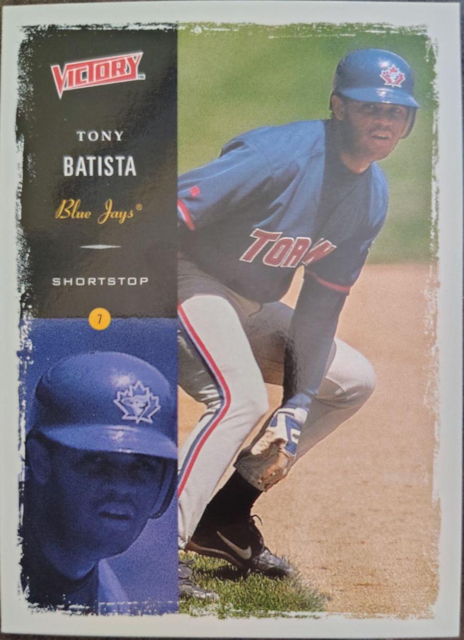 Tony Batista #37 Baseball Cards 2000 Upper Deck Victory