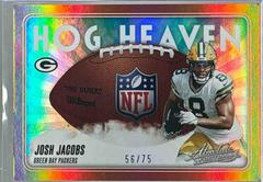Josh Jacobs [Orange] #HH-JJS Prices | 2025 Panini Absolute Hog