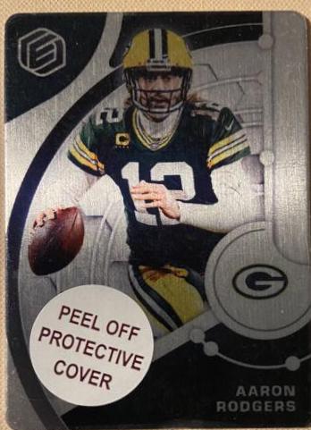 Aaron Rodgers #34 Football Cards 2022 Panini Elements