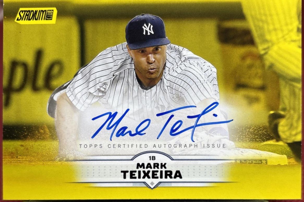 Mark Teixeira [Yellow] #SCBA-MT