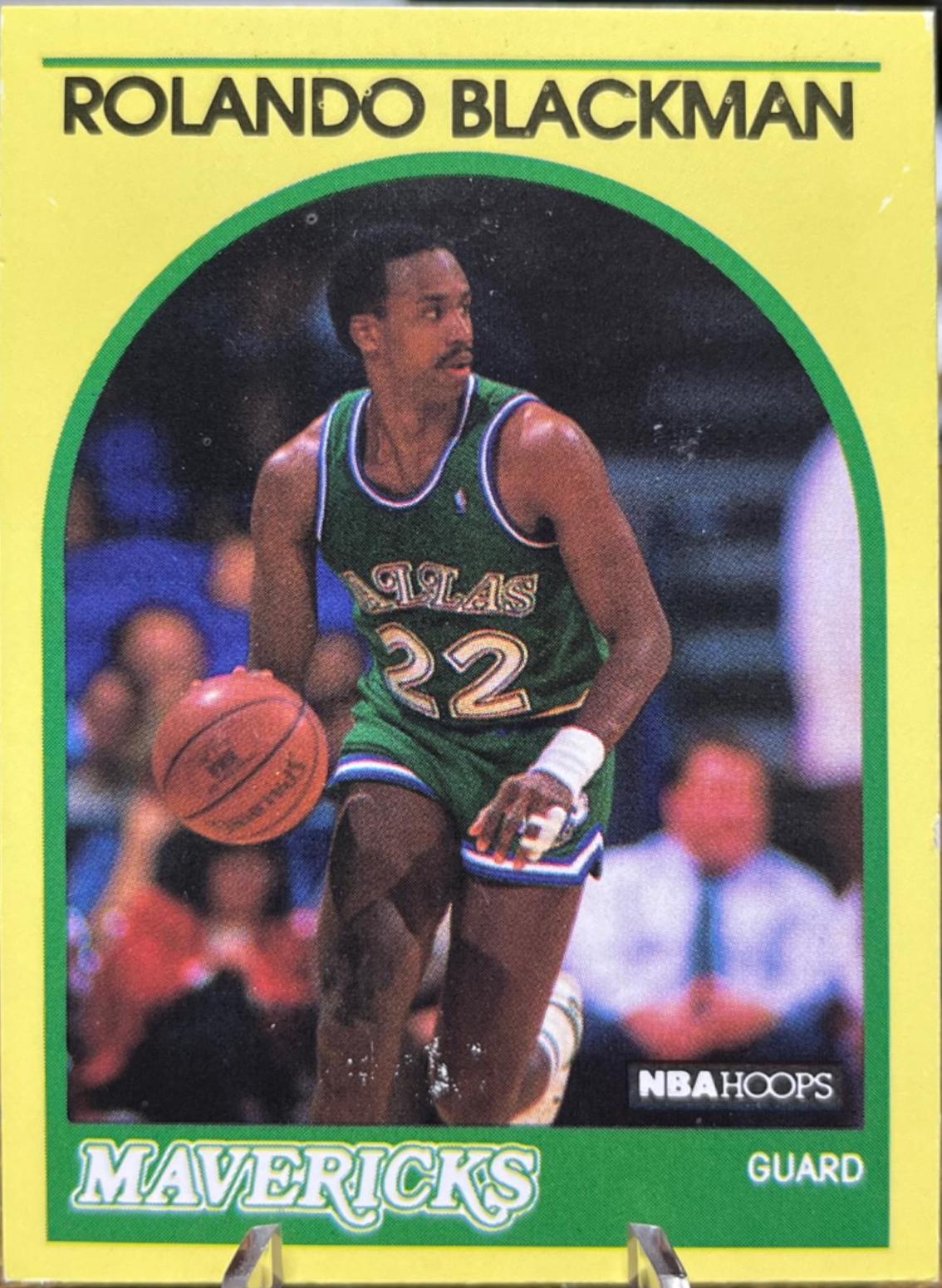 Ronaldo Blackman #21 Basketball Cards 1990 Hoops Superstars