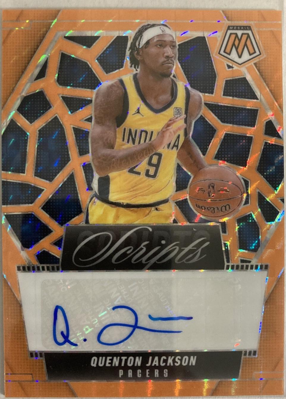 Quenton Jackson [Orange Fluorescent] #MS-QJI