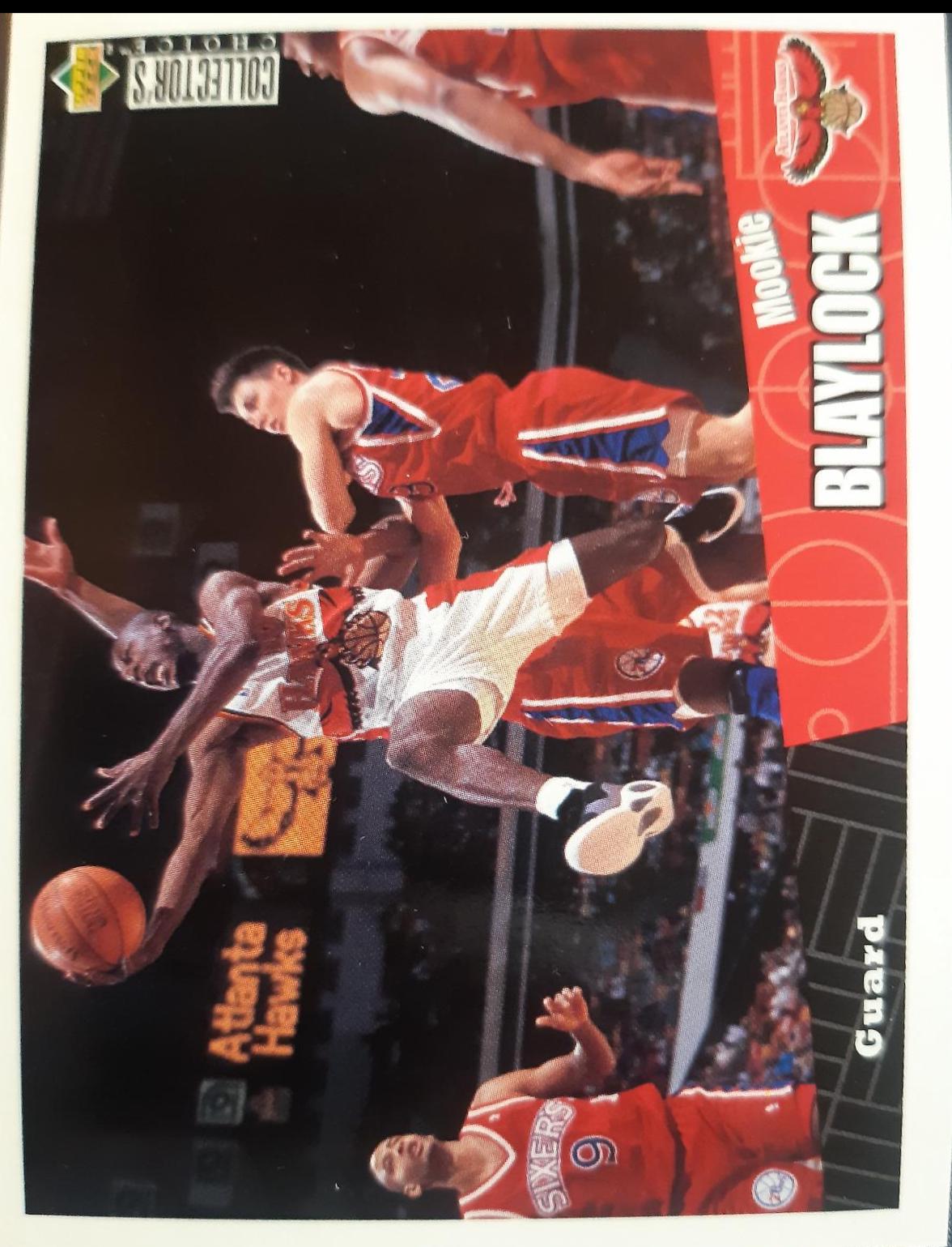 Mookie Blaylock #1 Basketball Cards 1996 Upper Deck