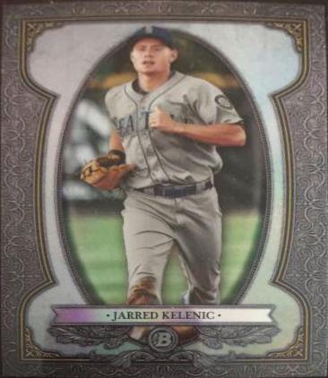 Jarred Kelenic #BS-14 Baseball Cards 2019 Bowman Sterling Continuity