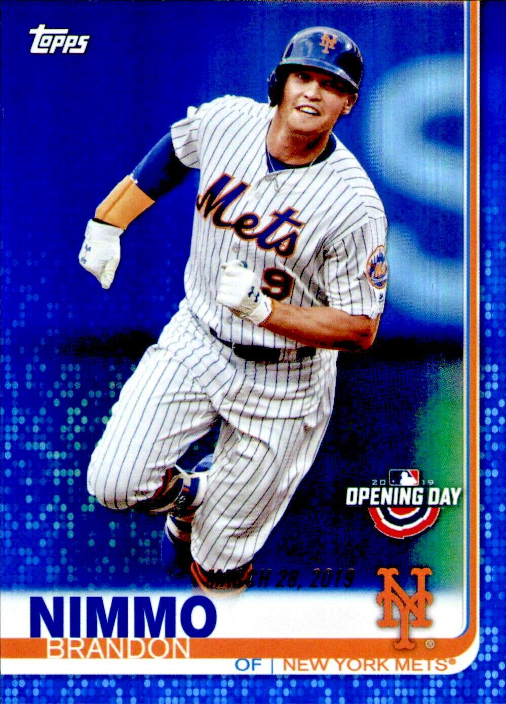 Brandon Nimmo [Blue Foil] #161