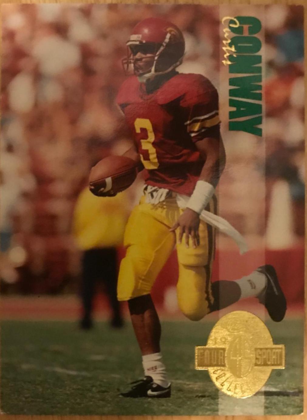 Curtis Conway #97 Football Cards 1993 Classic Four Sport
