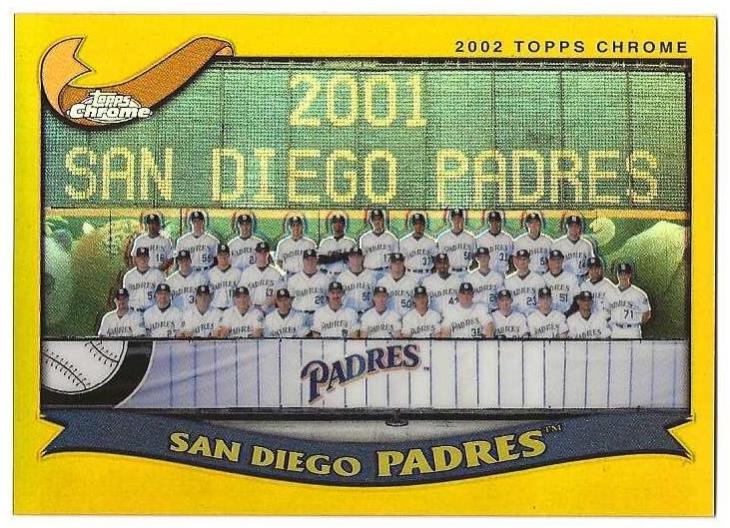 San Diego Padres [Gold Refractor] #664