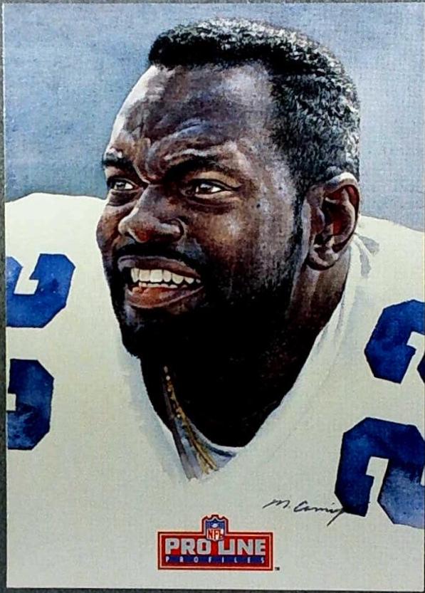 Emmitt Smith #590 1993 Pro Line Profiles Football
