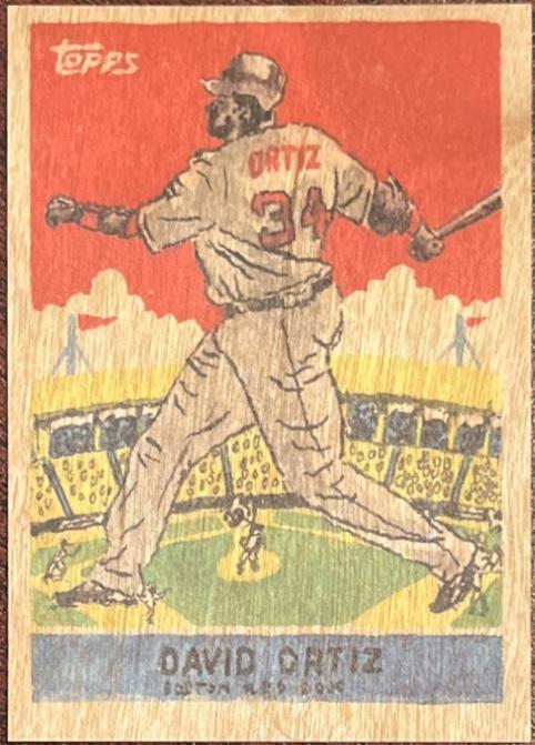 David Ortiz [Wood Stock] #86
