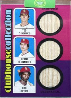 Ted Simmons / Keith Hernandez / Lou Brock