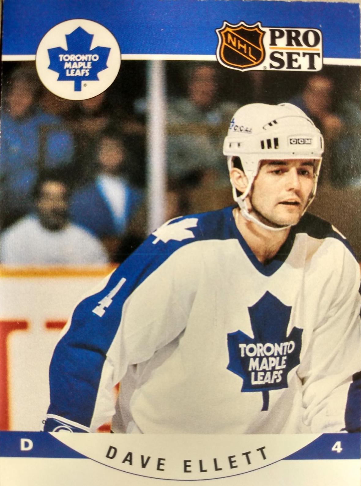 Dave Ellett #532 Hockey Cards 1990 Pro Set