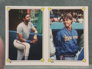 Jerry Mumphrey, Mark Langston #58, 219