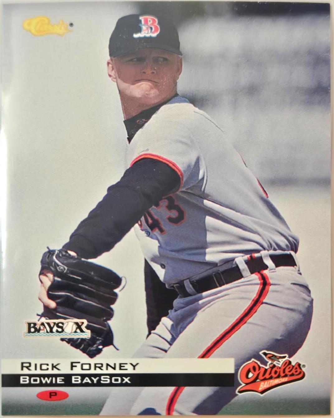 Rick Forney #55 Baseball Cards 1994 Classic