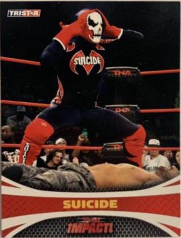 Suicide #13 Wrestling Cards 2009 TriStar TNA Impact
