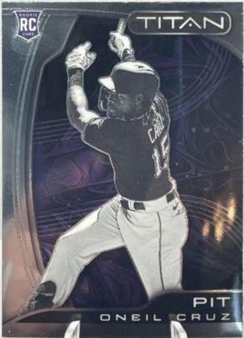 Oneil Cruz #3 Baseball Cards 2022 Panini Chronicles Titan