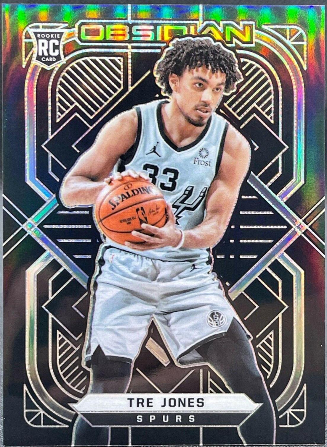 Tre Jones #197 Basketball Cards 2020 Panini Obsidian