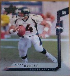 Brian Griese #6 Football Cards 2001 Leaf Rookies & Stars