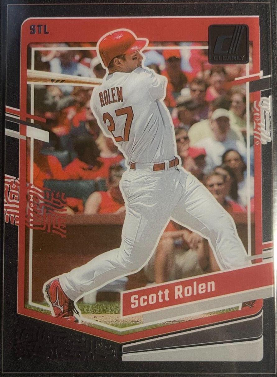 Scott Rolen #7 Baseball Cards 2023 Panini Chronicles Clearly Donruss