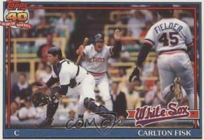 Carlton Fisk #170 1991 O-Pee-Chee Baseball