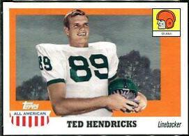 Ted Hendricks #16 2005 Topps All American Football