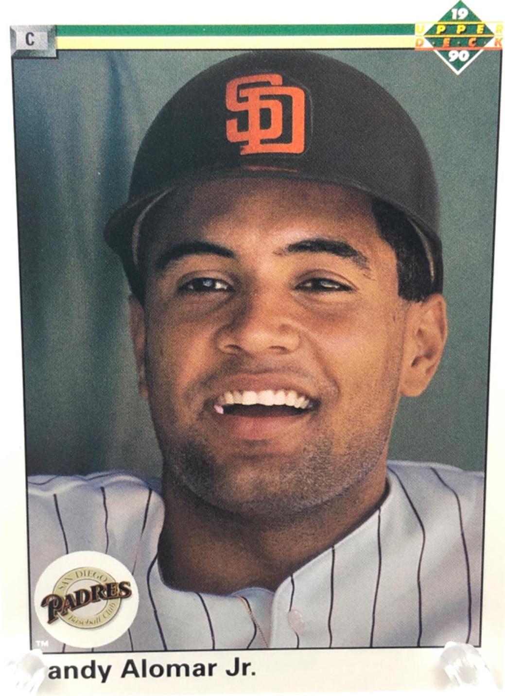Sandy Alomar Jr. #655 Baseball Cards 1990 Upper Deck