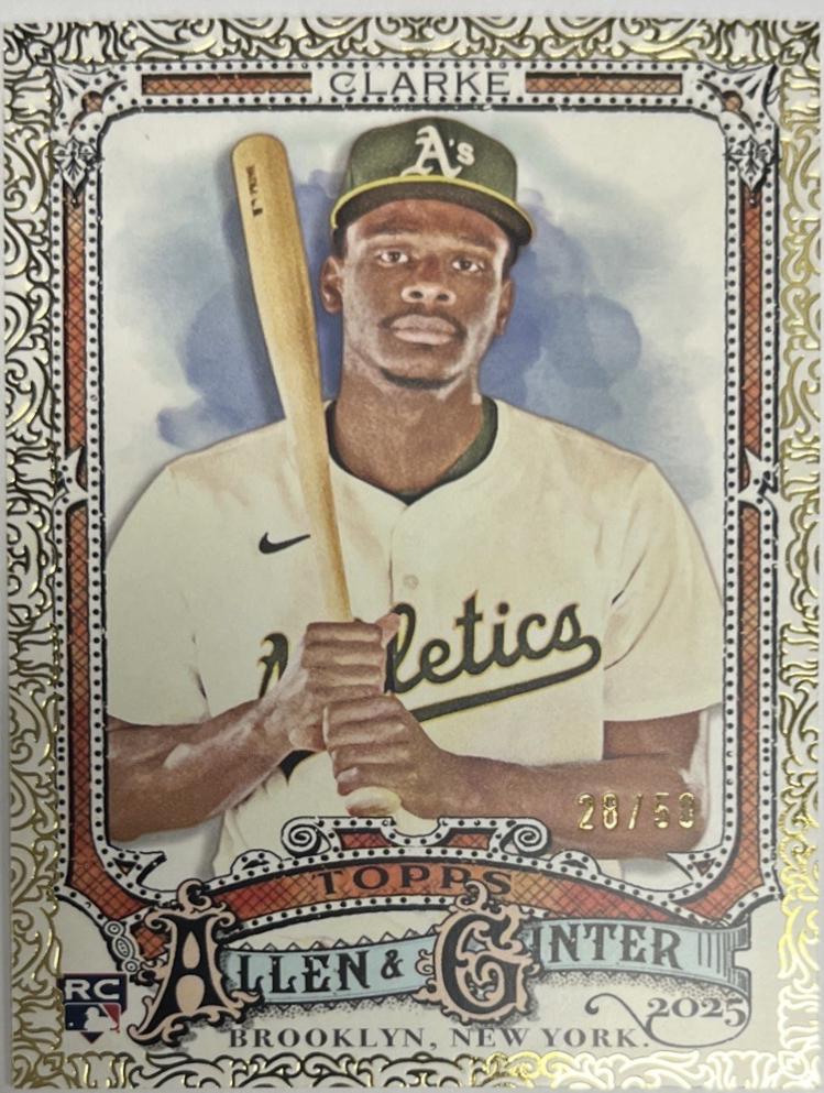 Denzel Clarke [Gold Foil] #278 Prices | 2025 Topps Allen and Ginter ...