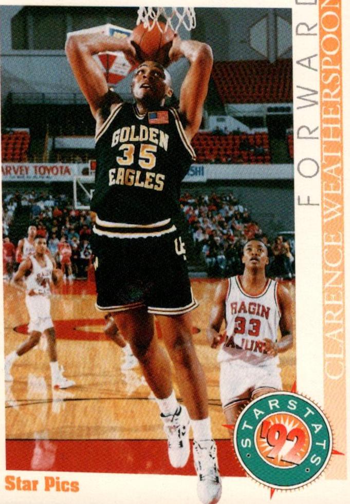Clarence Weatherspoon #81 1992 Star Pics Basketball