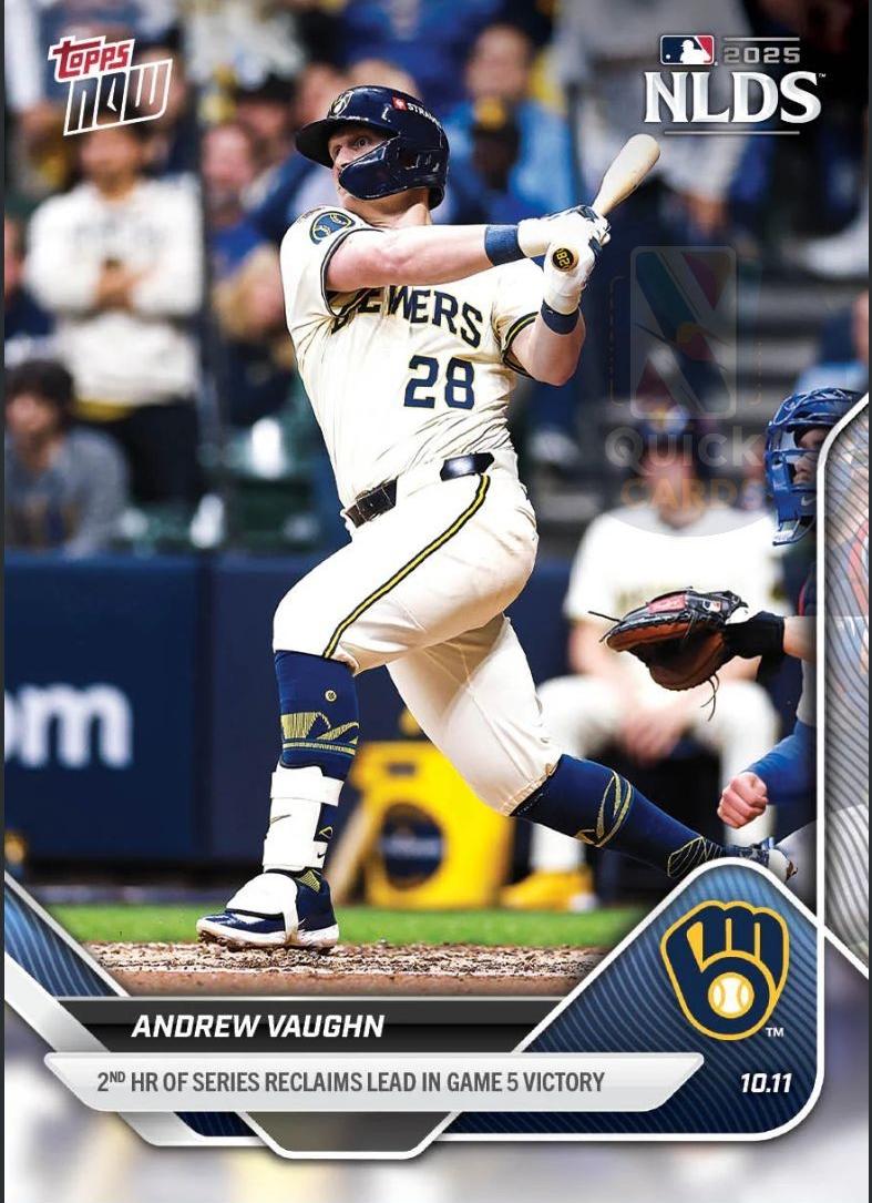 Andrew Vaughn #856 2025 Topps Now Baseball