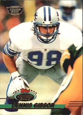 Dennis Gibson #7 Football Cards 1993 Stadium Club