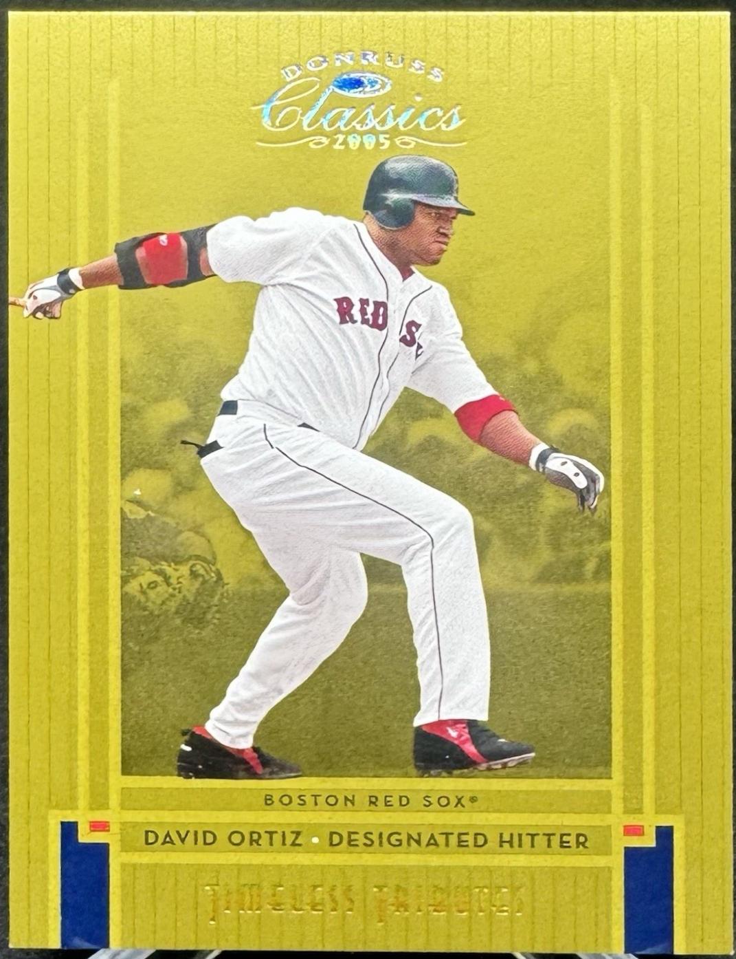 David Ortiz [Timeless Tributes Gold] #34