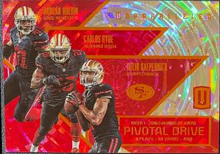Boldin / Hyde / Kaepernick