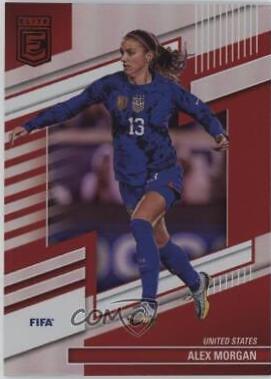 Alex Morgan #31 Soccer Cards 2022 Panini Donruss Elite FIFA