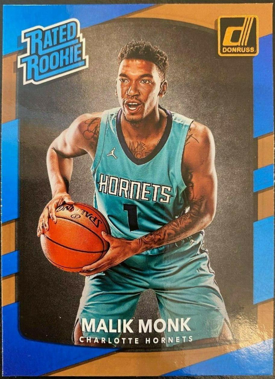 Malik Monk #190 2017 Panini Donruss Basketball