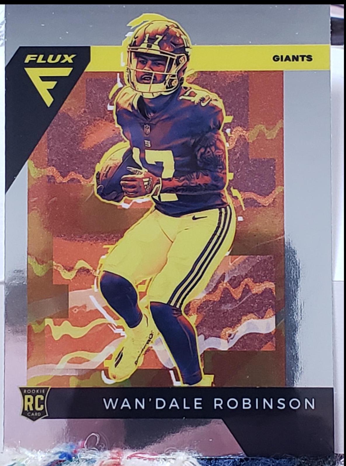 Wan'Dale Robinson #FX-16 Football Cards 2022 Panini Chronicles Flux Rookies