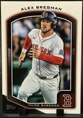 Alex Bregman #2 Baseball Cards 2025 Topps Flagship Collection Prices