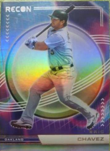Eric Chavez #6 Baseball Cards 2023 Panini Chronicles Recon
