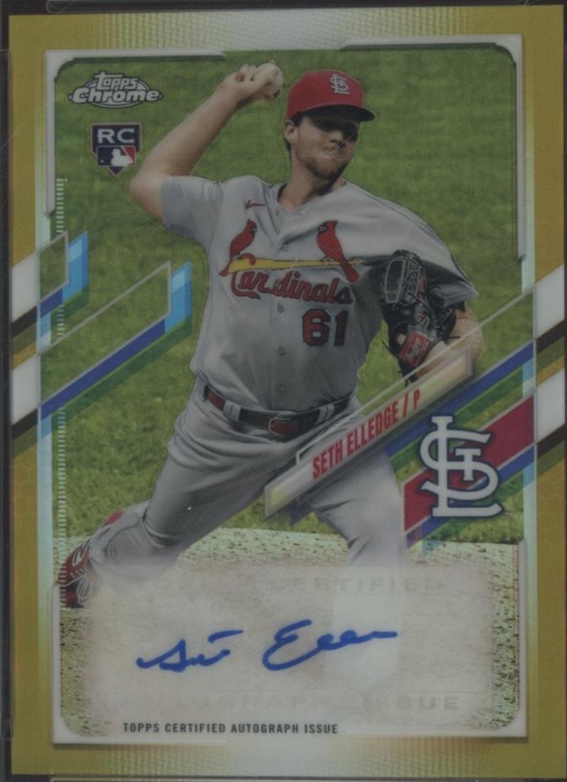 Seth Elledge [Gold Refractor] #RA-SEL
