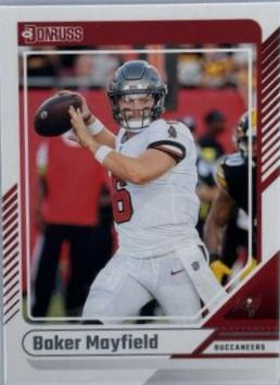 Baker Mayfield #80 Football Cards 2024 Panini Donruss