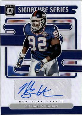 Michael Strahan #SS-MS Football Cards 2021 Panini Donruss Optic Signature Series