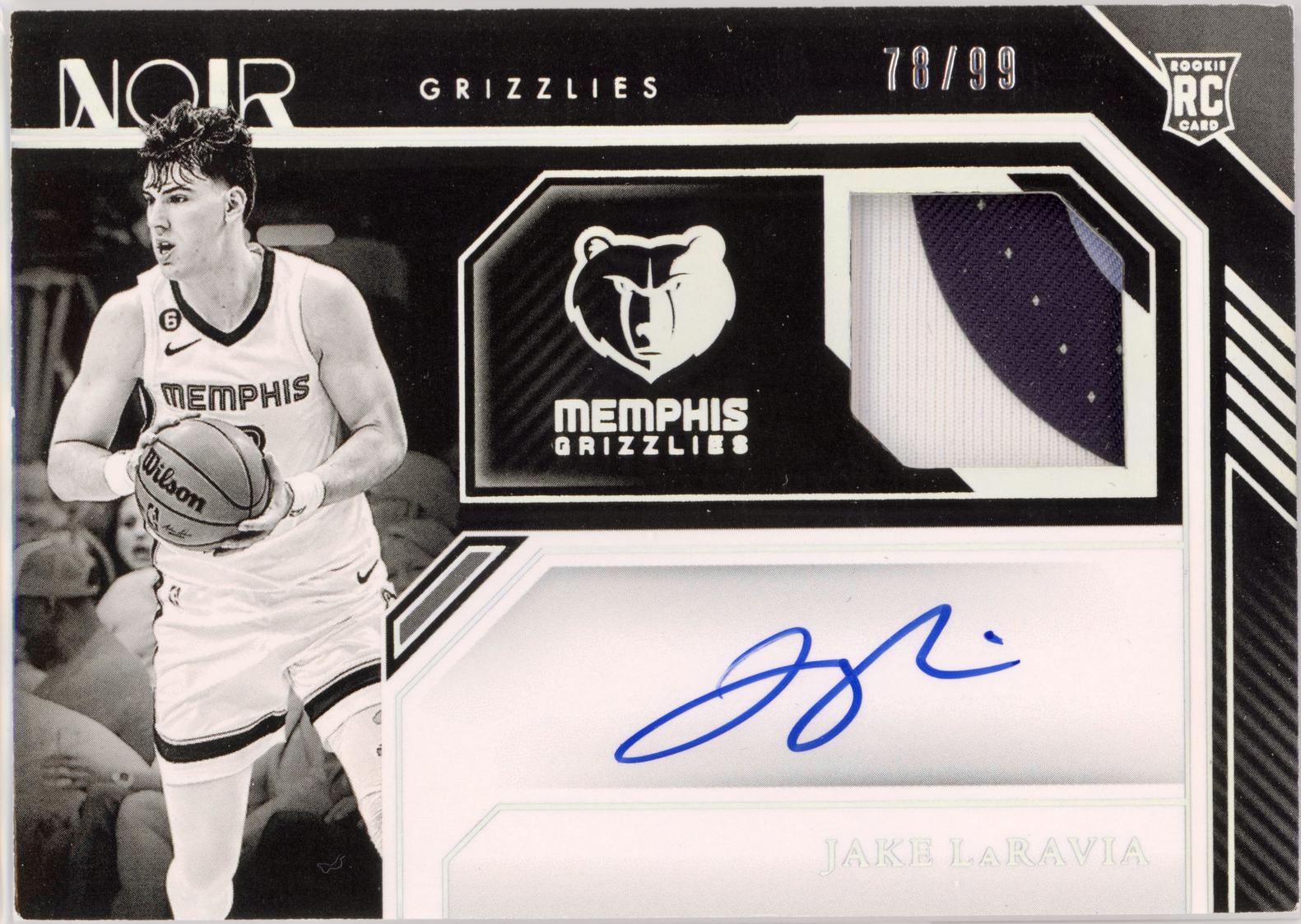 Jake LaRavia #321 2022-23 Panini Noir Basketball