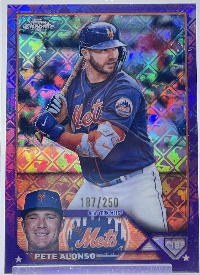 Pete Alonso [Purple Logofractor] #75