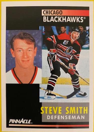 Steve Smith #18 Hockey Cards 1991 Pinnacle