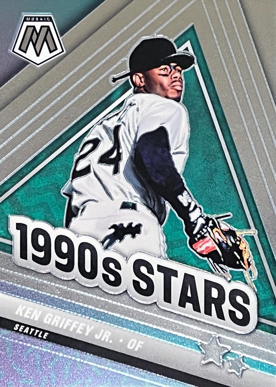 Ken Griffey Jr. #291 Baseball Cards 2022 Panini Mosaic