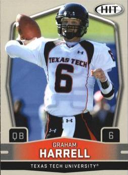Graham Harrell #96 2009 Sage Hit Football
