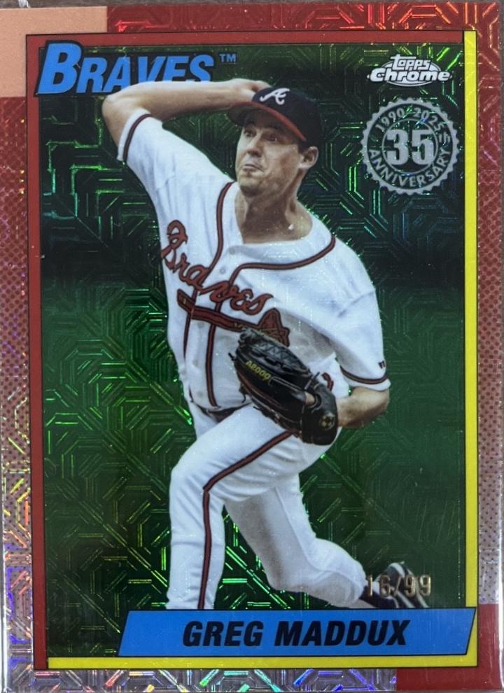 Greg Maddux [Green] #U90C-60